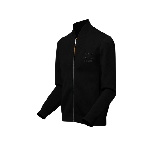 Textured Knit Wool-Blend Blouson in Men's Ready-to-Wear All Ready-to-Wear collections by Louis Vuitton (Product zoom)