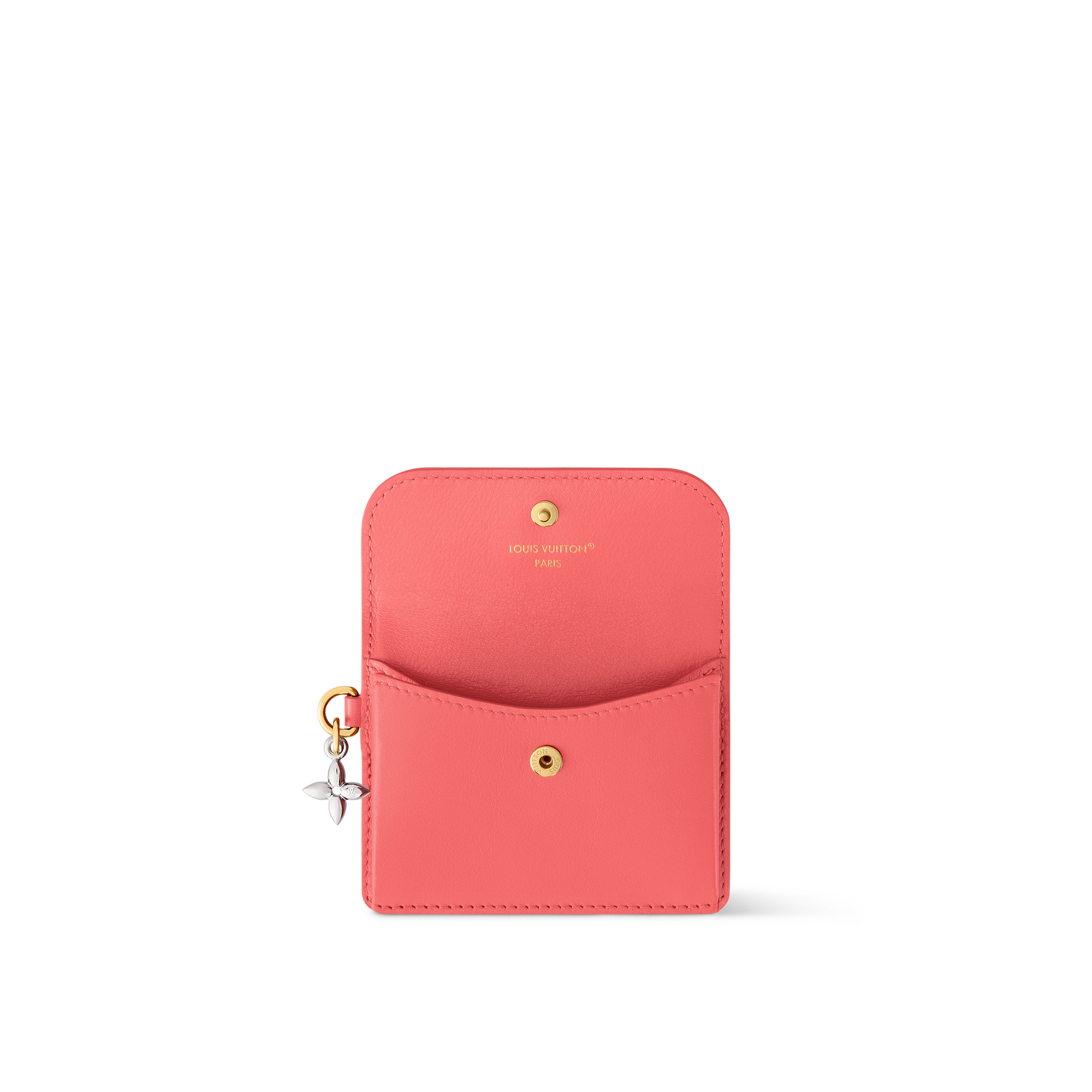 Tiny Recto Verso Card Holder LV Bloom  in Women