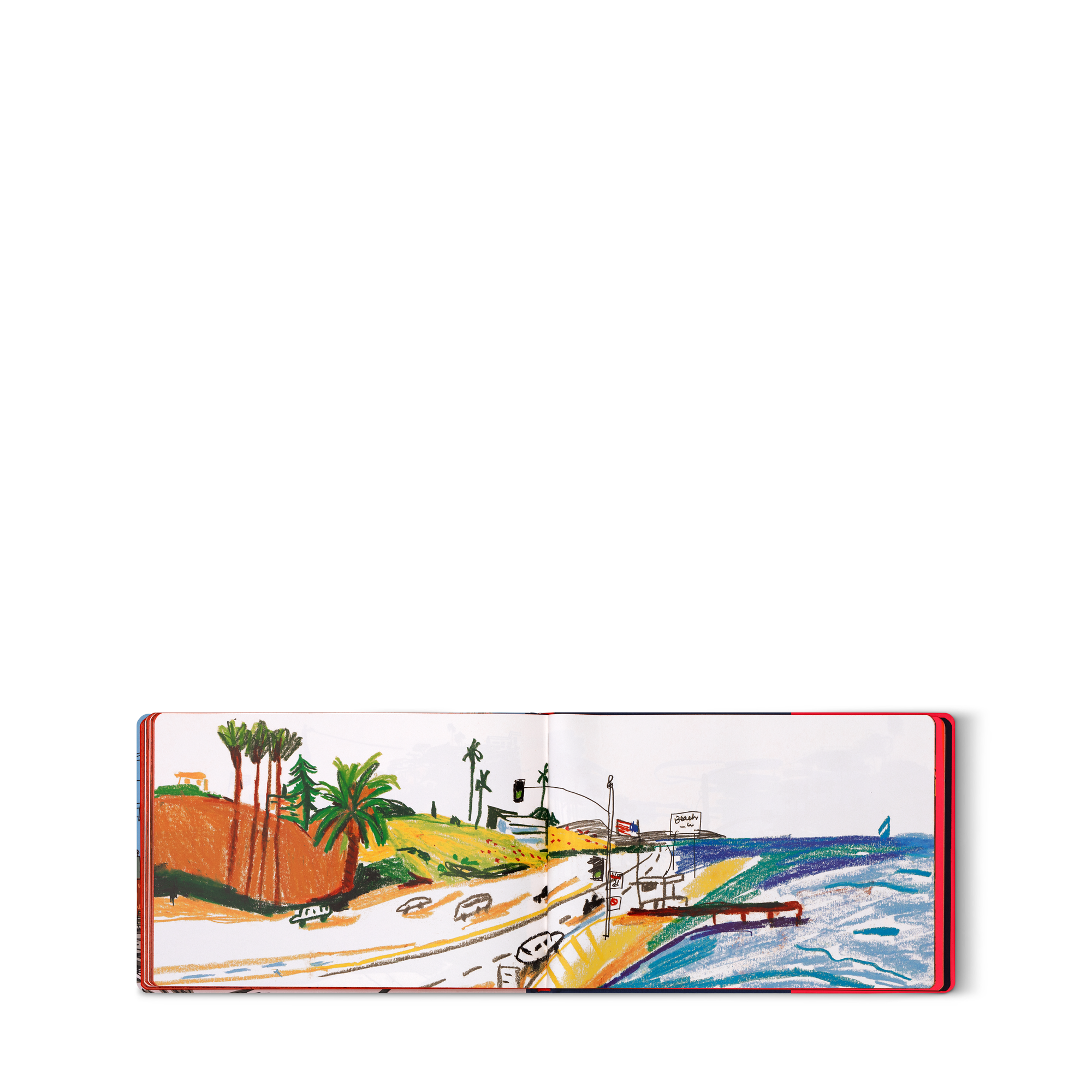 Travel Book Los Angeles  in Trunks, Travel and Home