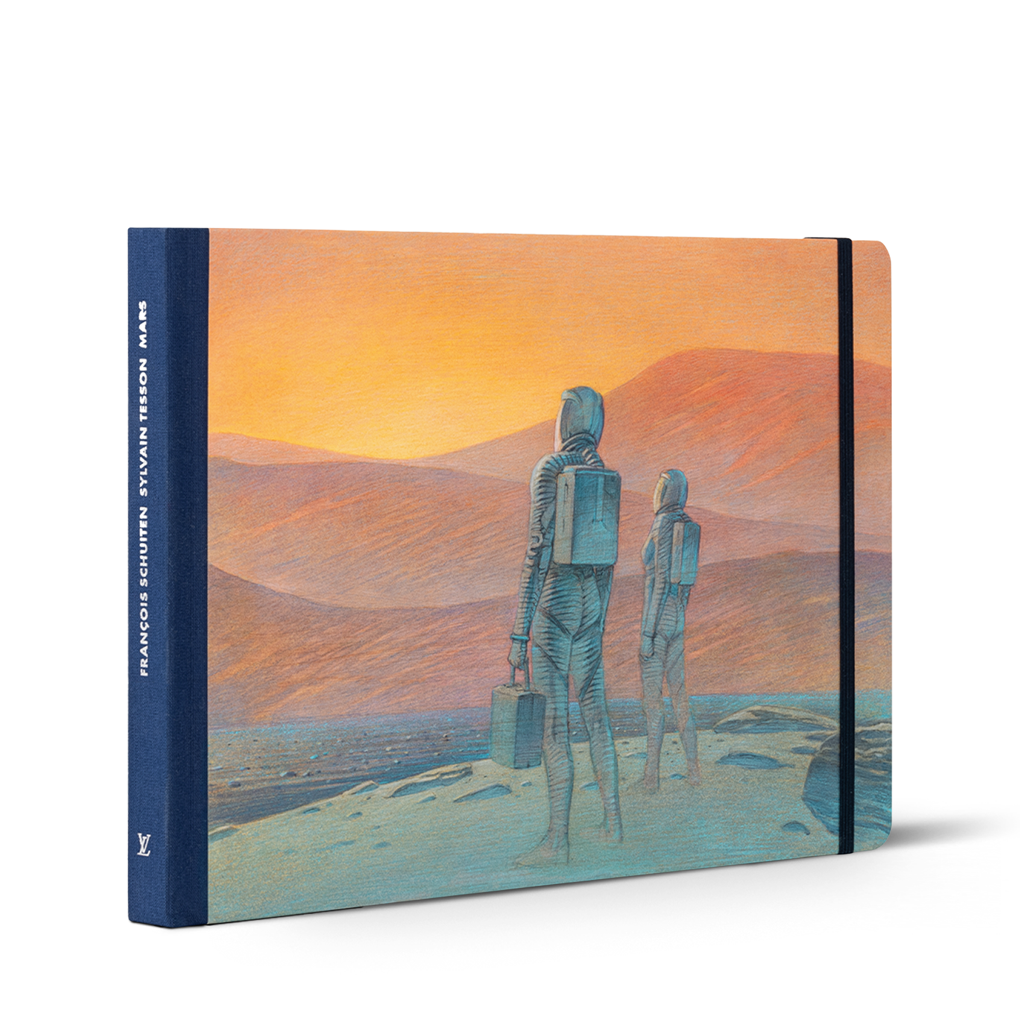 Travel Book Mars  in Trunks, Travel and Home