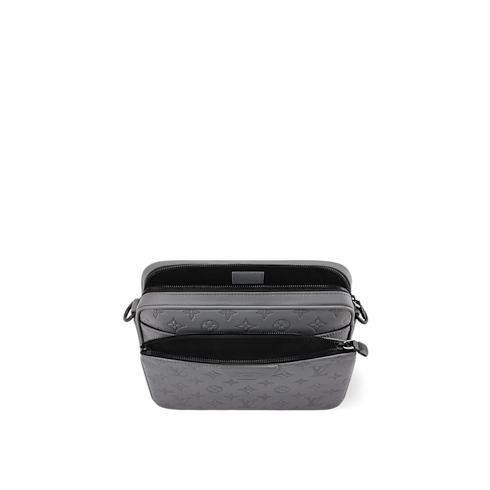 Trio Messenger Monogram Shadow Leather in Bags and Small Leather Goods's Men Bags Newness collections by Louis Vuitton (Product zoom)