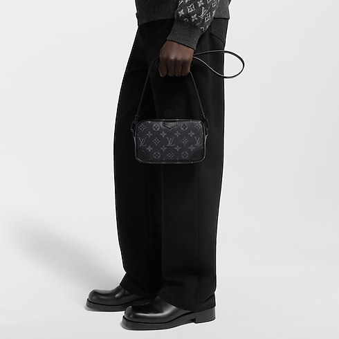 Trocadéro Wearable Wallet Monogram Eclipse in Men's Wallets and Small Leather Goods Mini Bags collections by Louis Vuitton (Product zoom)