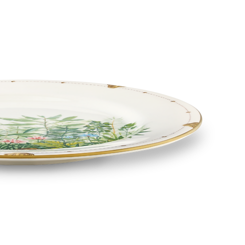 Tropical Jungle Set 2 Dinner Plates in Trunks, Travel and Home's Home and Art of Dining Art of Dining collections by Louis Vuitton (Product zoom)