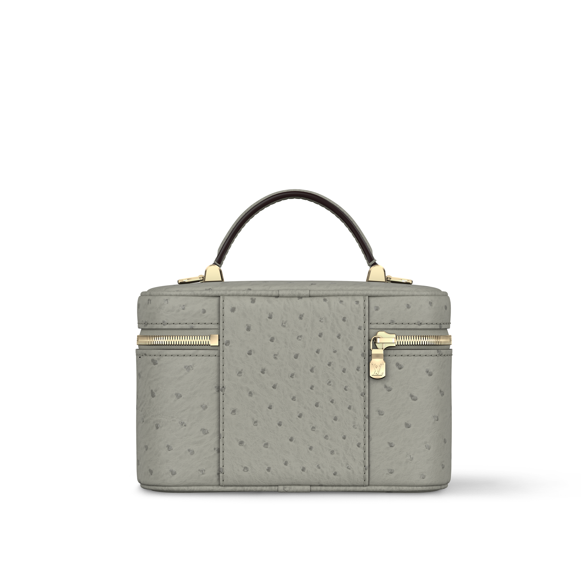 Vanity Chain Pouch Autruche in Women