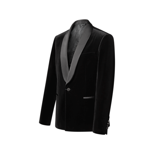 Velvet Single-Breasted Tuxedo Jacket in Men's Ready-to-Wear All Ready-to-Wear collections by Louis Vuitton (Product zoom)