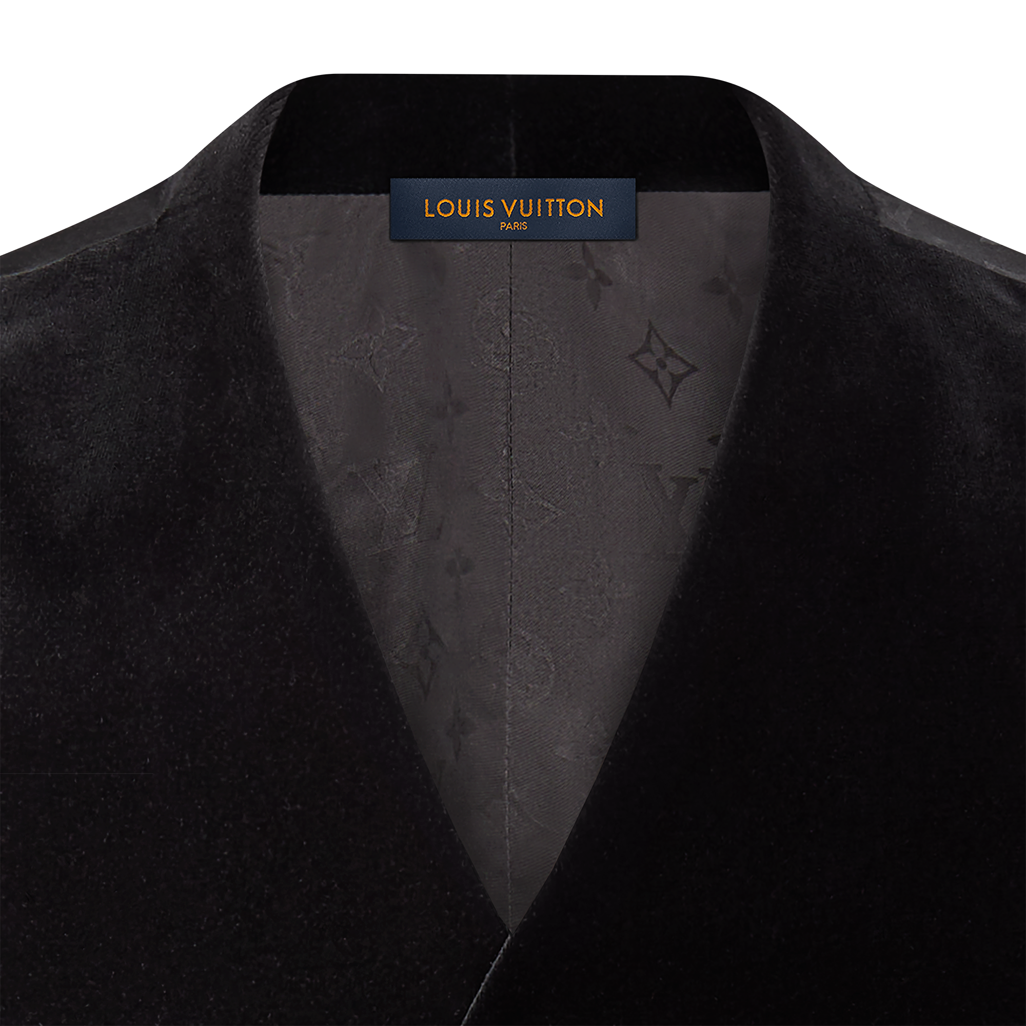 Velvet Tuxedo Gilet  in Men