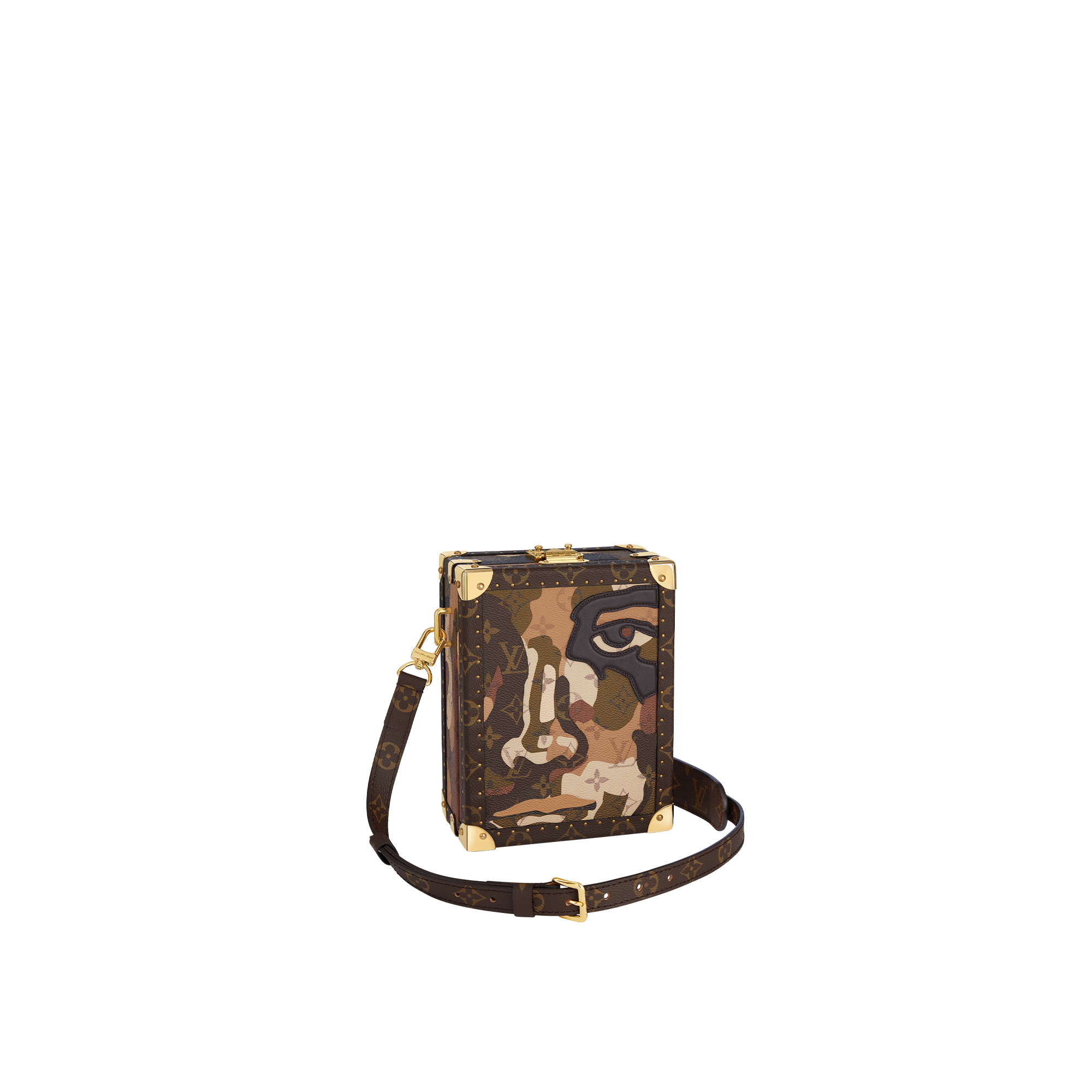 Vertical Clutch Box Monogram Other in Les Extraordinaires