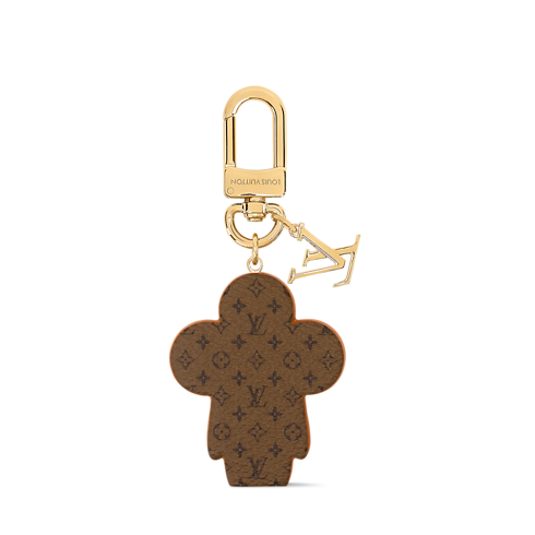 Vivienne Caramel Bag Charm back view