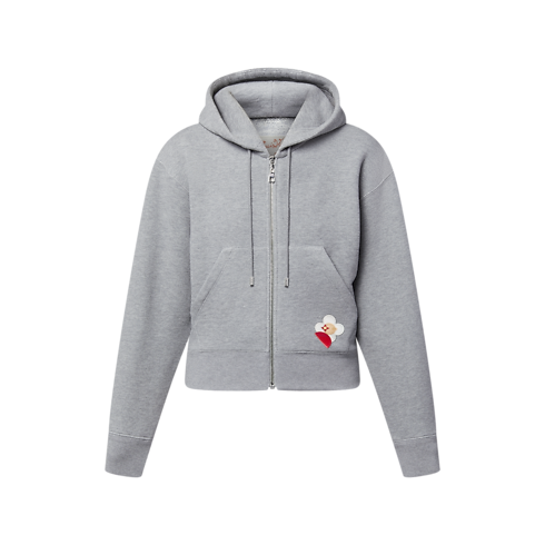 Vivienne Patch Hoodie in Women's Ready-to-Wear Tops collections by Louis Vuitton (Product zoom)