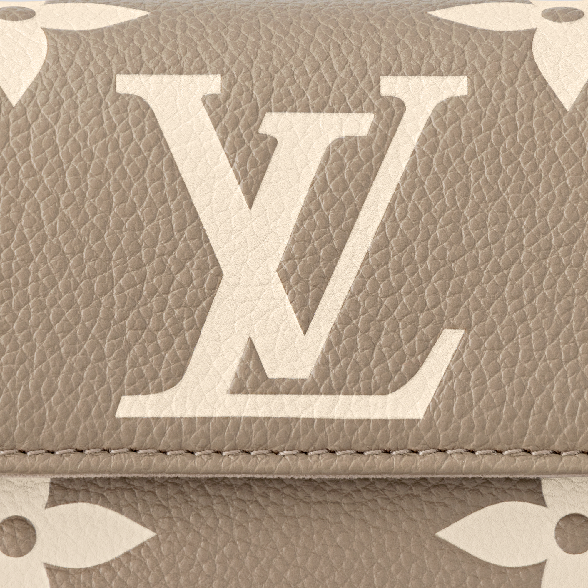 Wallet On Chain Ivy Monogram Empreinte Leather in Women