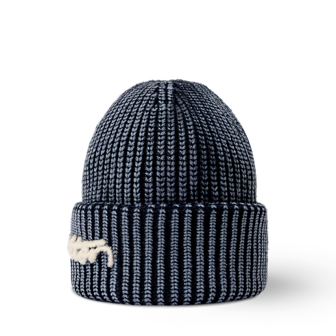Washed Signature Beanie . in Men's Accessories Hats, Beanies and Gloves collections by Louis Vuitton (Product zoom)