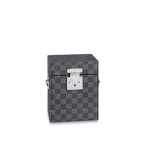 Watch Box Damier Graphite Canvas in Men's Discontinued Product Obs 6 collections by Louis Vuitton (Product zoom)