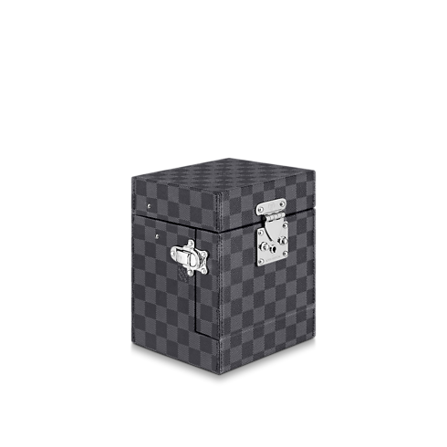 Watch Box Damier Graphite Canvas in Men's Discontinued Product Obs 6 collections by Louis Vuitton (Product zoom)