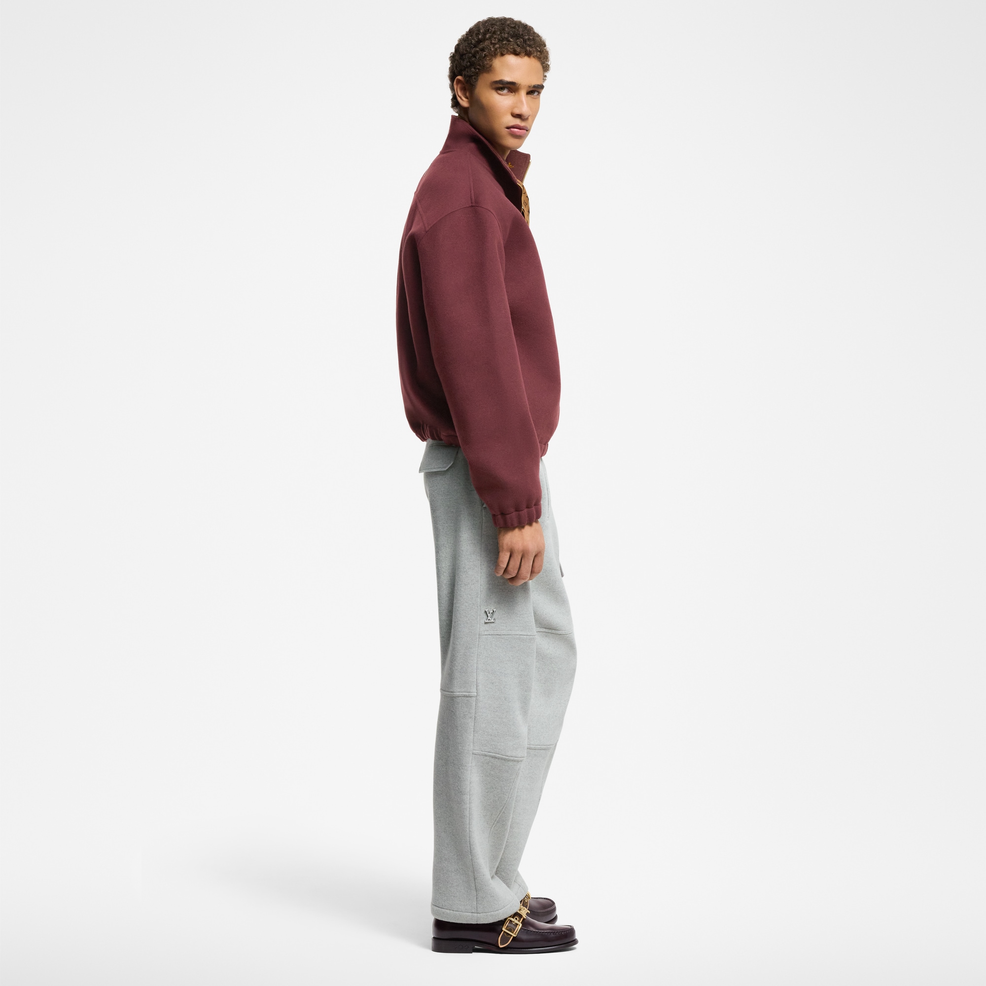 Wool Cargo Pants  in Men