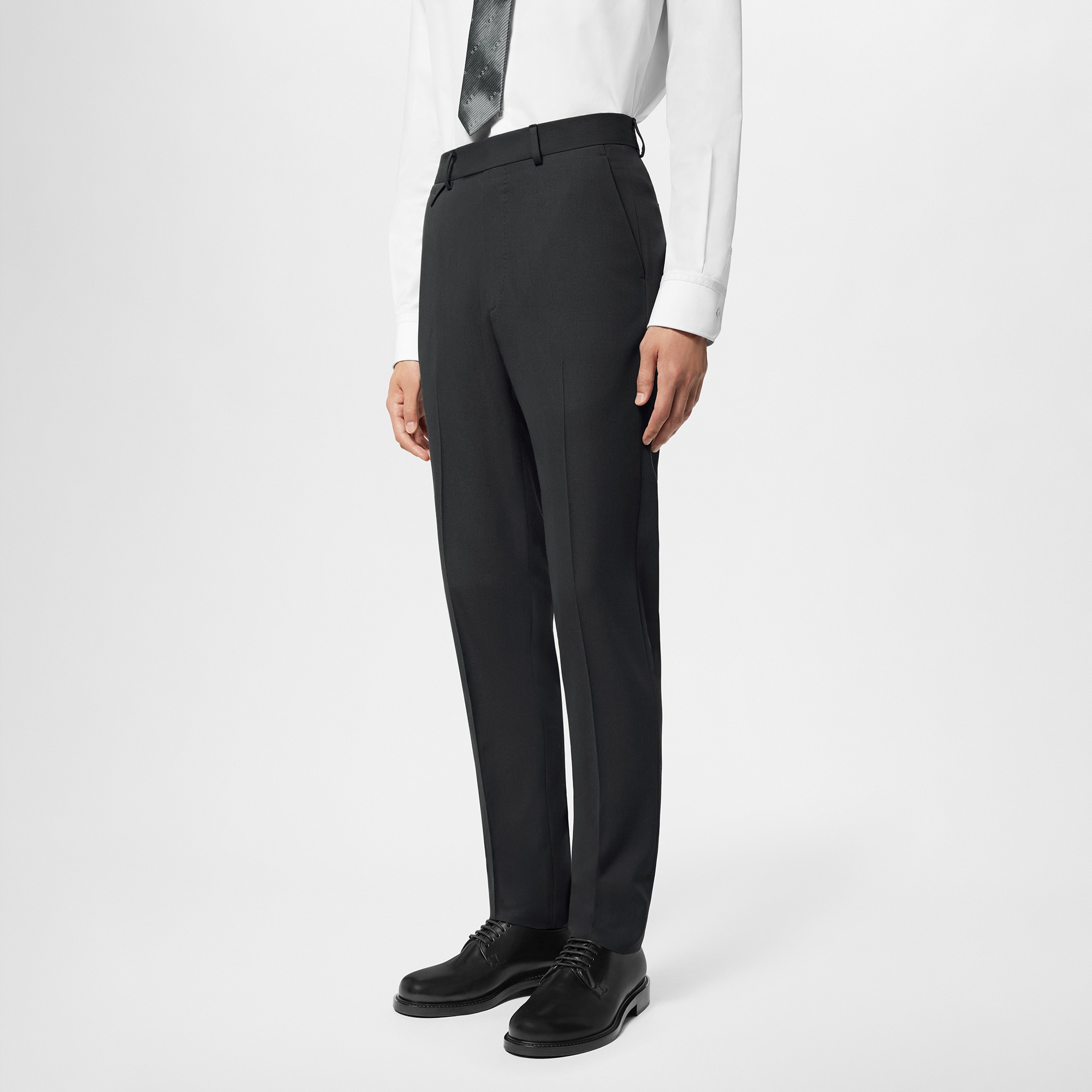 Wool Cigarette Pants  in Men