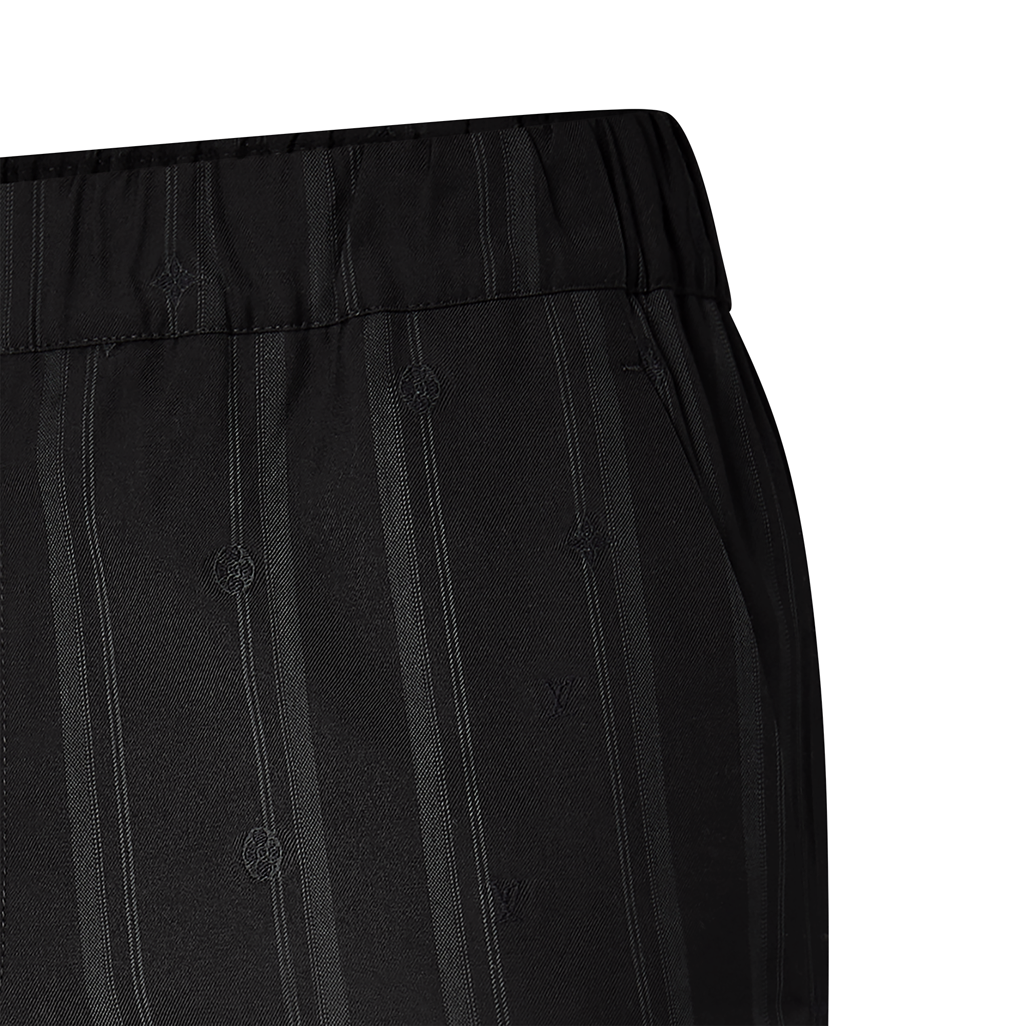 Wool Drawstring Pants  in Men