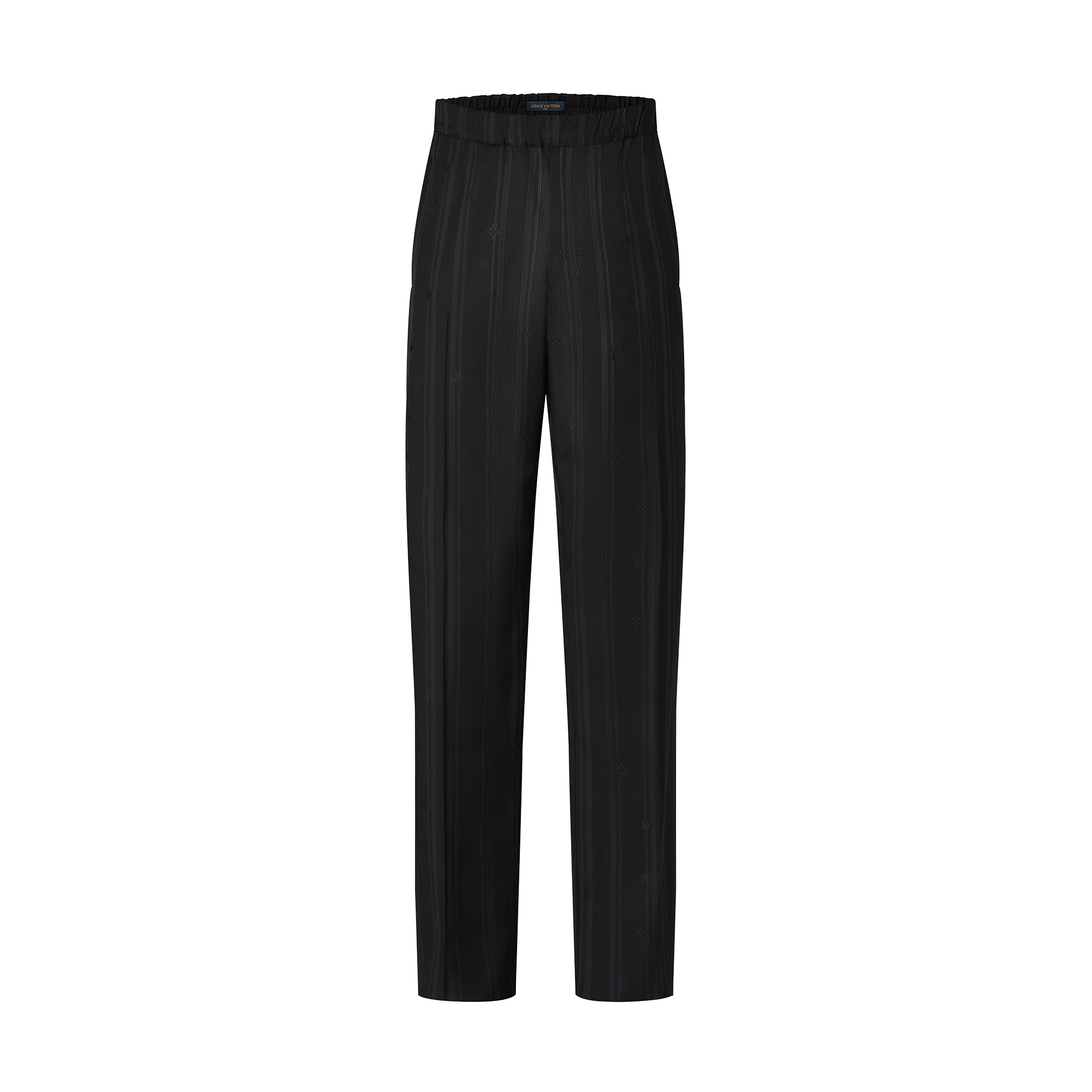 Wool Drawstring Pants  in Men