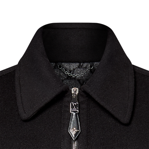 Wool-Silk Double Face Blouson in Men's Ready-to-Wear Outerwear and Coats collections by Louis Vuitton (Product zoom)