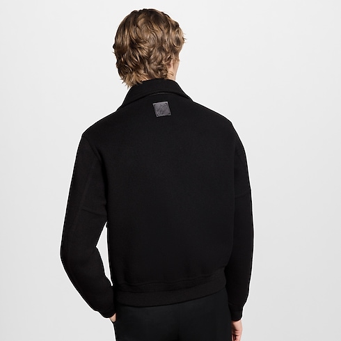 Wool-Silk Double Face Blouson in Men's Ready-to-Wear Outerwear and Coats collections by Louis Vuitton (Product zoom)