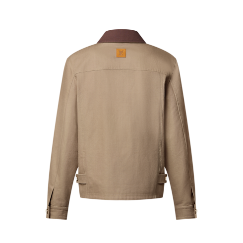 Workwear Cotton Canvas Blouson in Men's Ready-to-Wear Outerwear and Coats collections by Louis Vuitton (Product zoom)