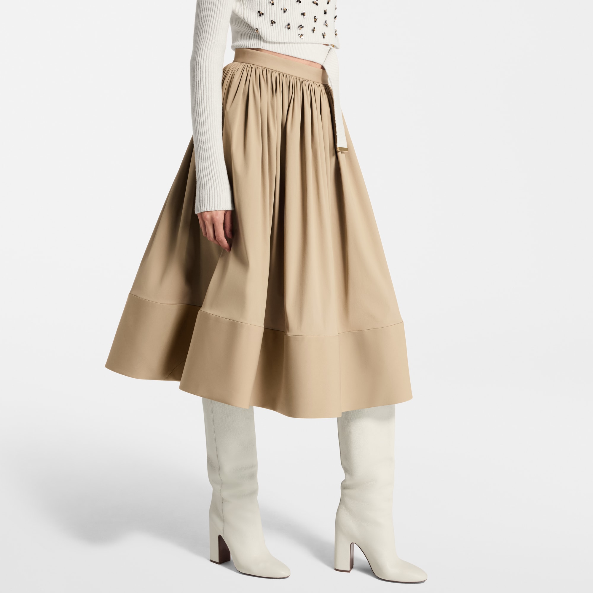 XL Hem Midi Skirt  in Women