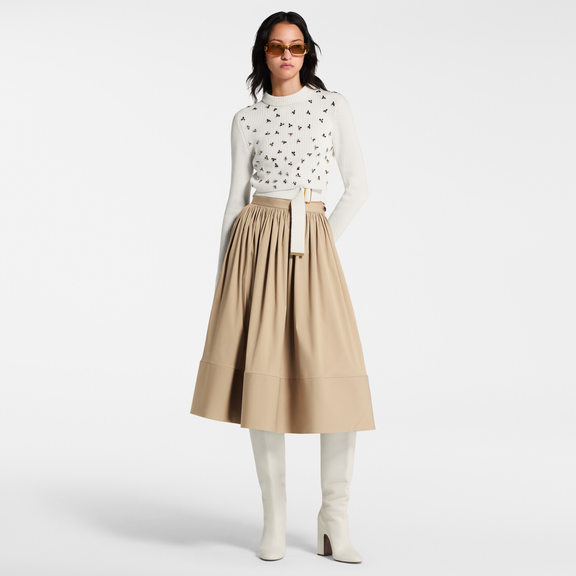 XL Hem Midi Skirt  in Women