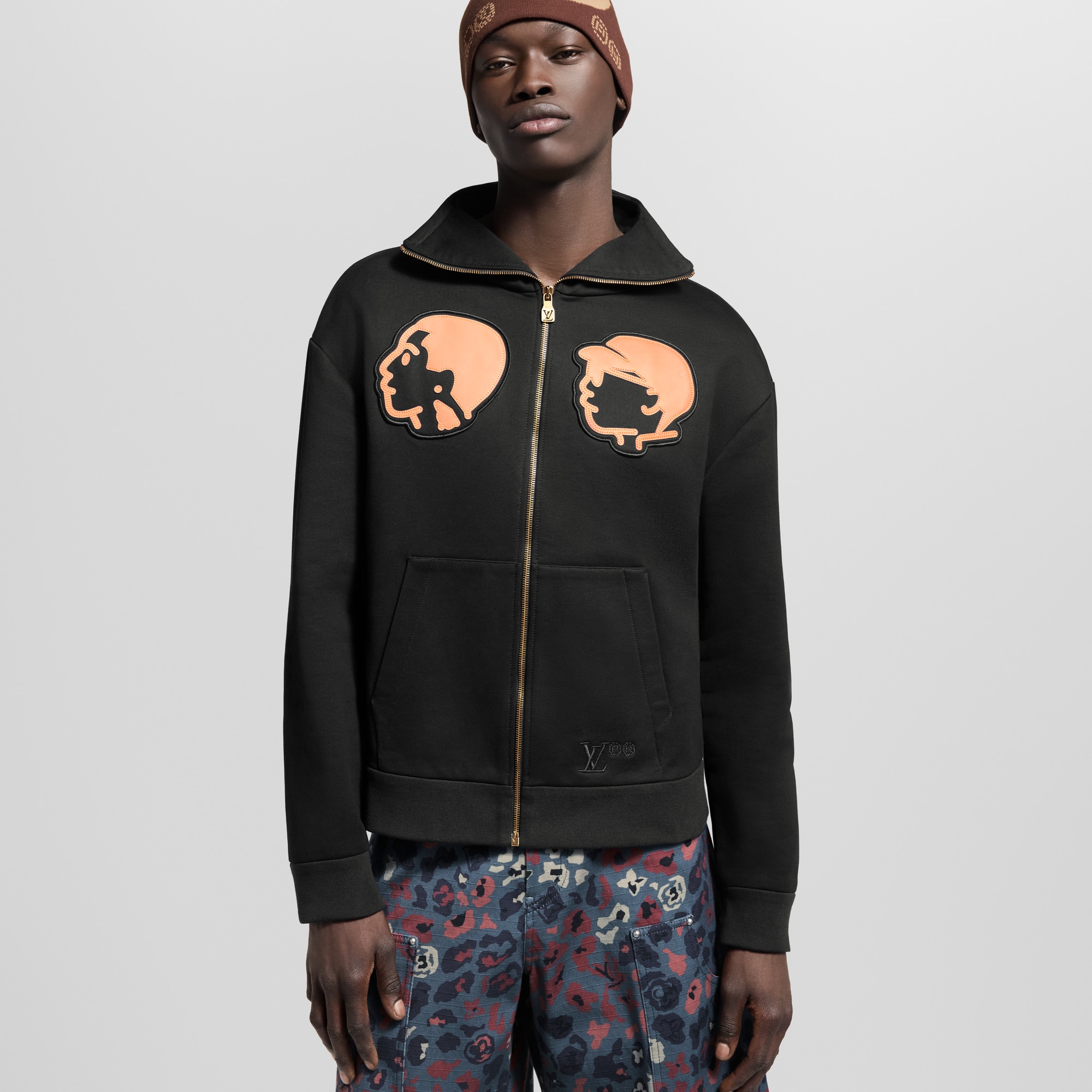 Zip Up Hoodie  in Men
