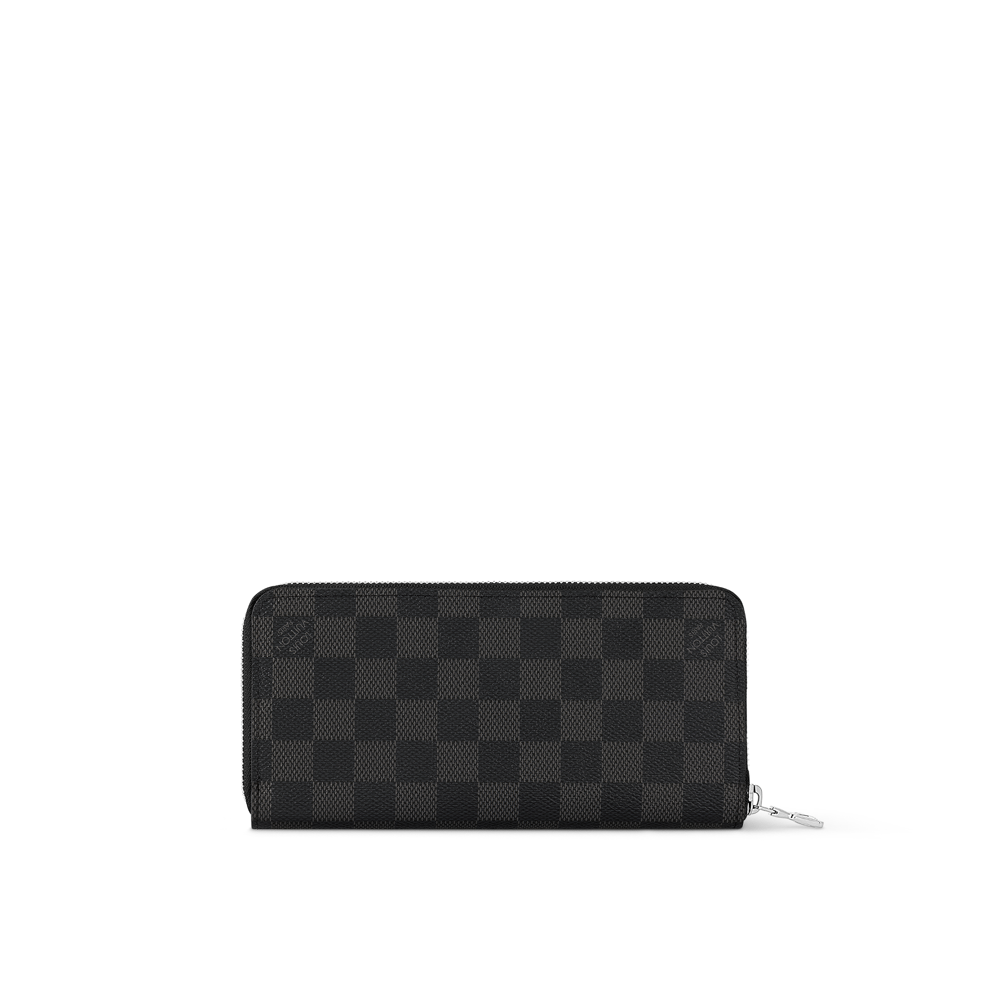 Zippy Wallet Horizontal Damier Graphite in Super Lucky Day