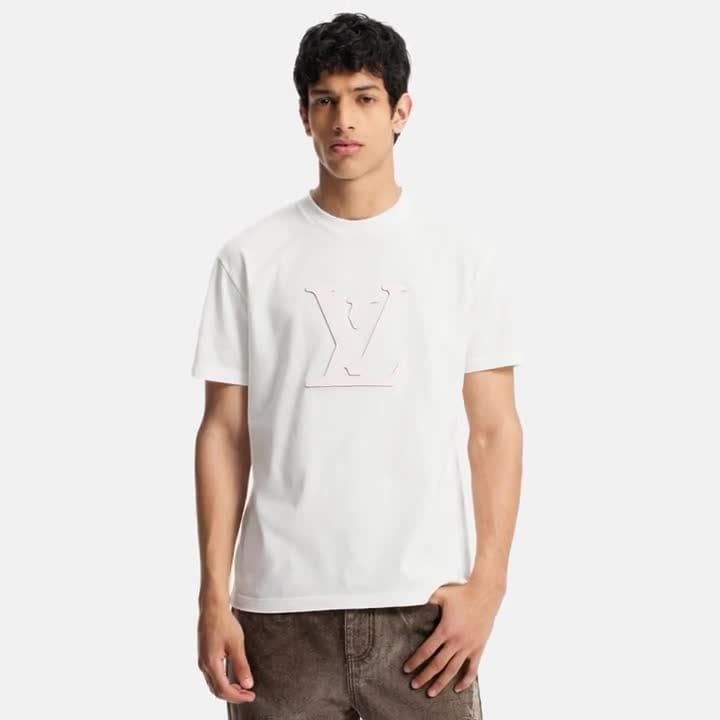 Laser Cut Signature T-Shirt - Ready-to-Wear | LOUIS VUITTON
