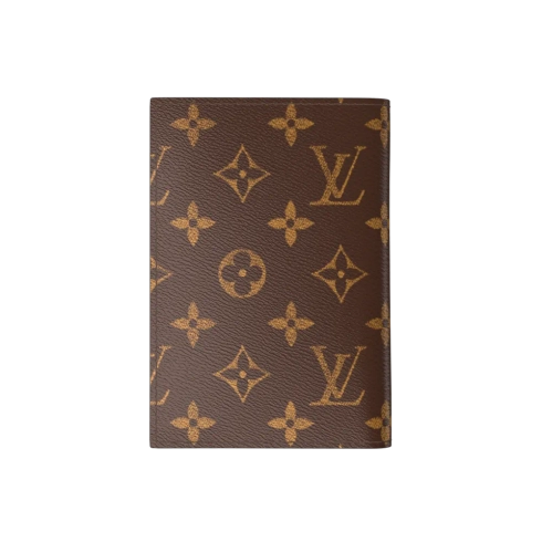 Passport Cover Mon Monogram back view