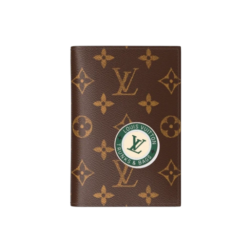 Passport Cover Mon Monogram front view