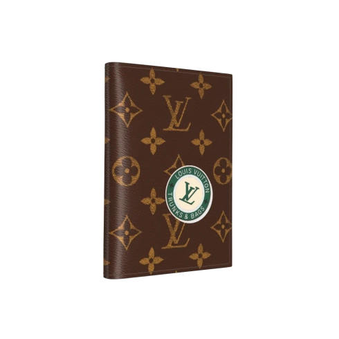 Passport Cover Mon Monogram side view