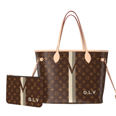 Neverfull MM Mon Monogram front view