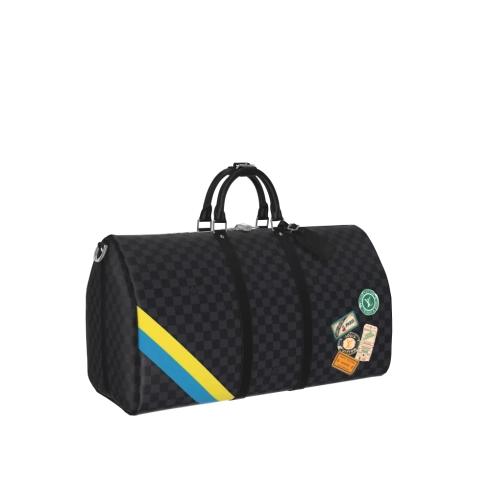 Keepall 55 Mon Monogram side view