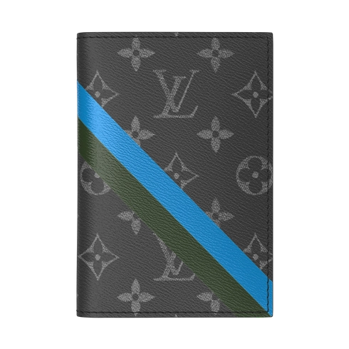 Passport Cover Mon Monogram Monogram Eclipse in Gifts's Personalisation Travel Personalisation collections by Louis Vuitton (Product zoom)
