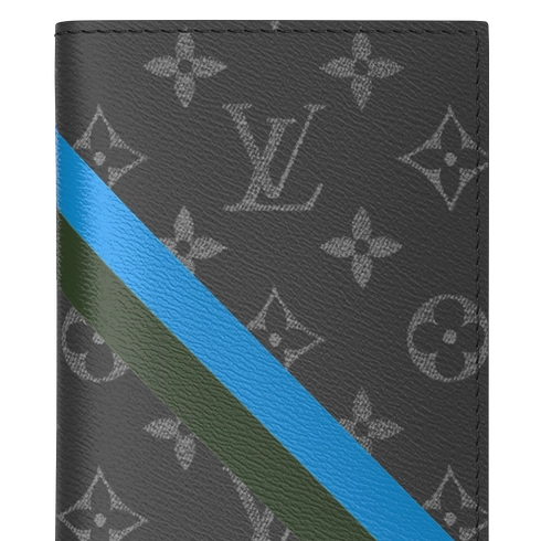 Passport Cover Mon Monogram Monogram Eclipse in Gifts's Personalisation Travel Personalisation collections by Louis Vuitton (Product zoom)