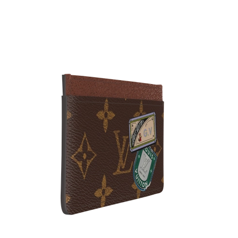 Card Holder Mon Monogram side view