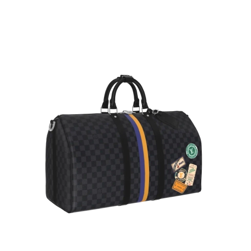 Keepall 50 Mon Monogram side view